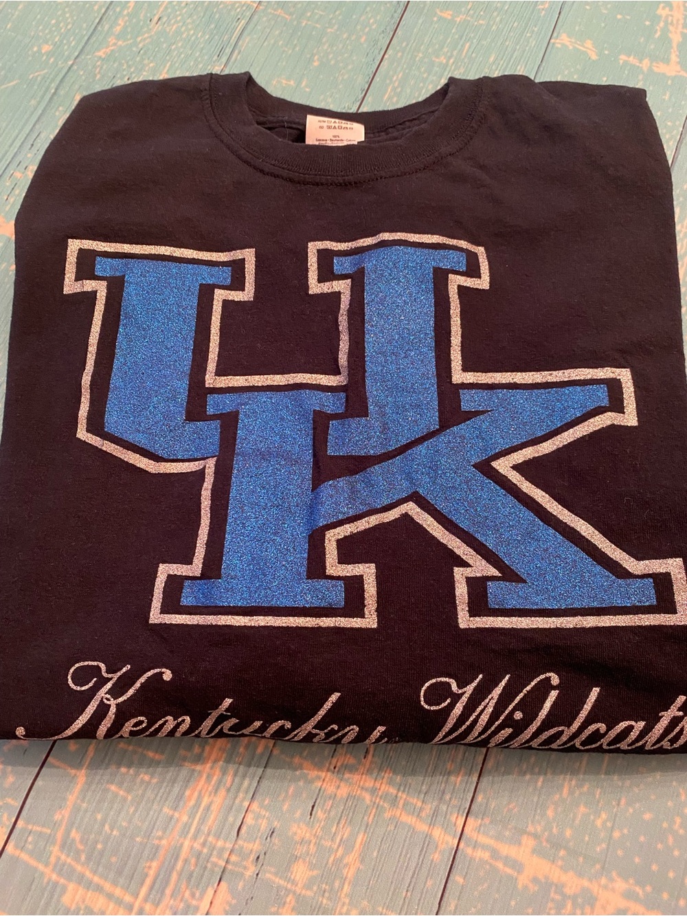 University of Kentucky Glitter/Shimmer Logo Shirt